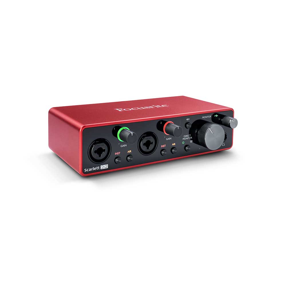 Focusrite Scarlett 2i2 3nd Gen scheda audio