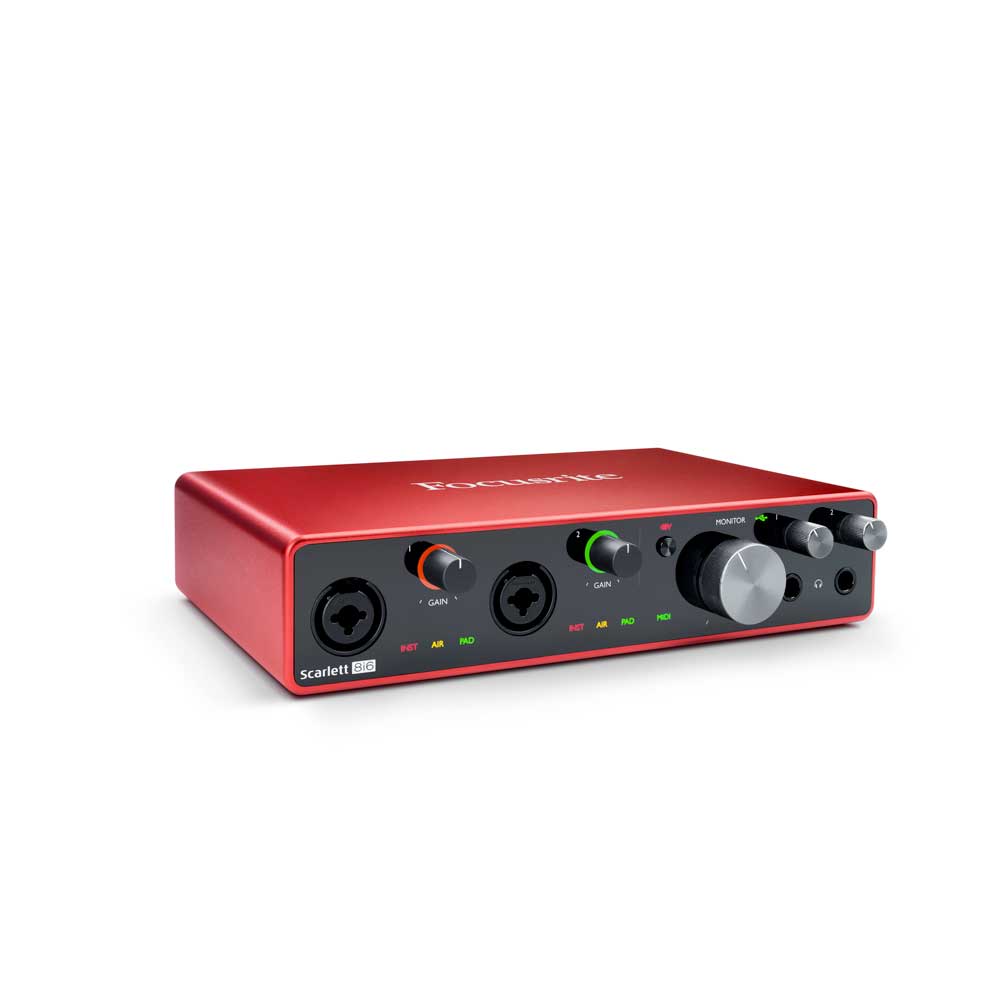 Focusrite Scarlett 8i6 3nd Gen scheda audio